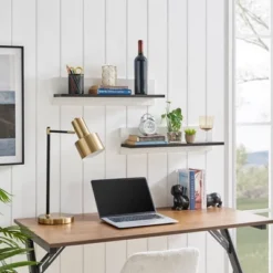 23.62" Set Of 2 Repose Display Photo Ledge Shelves - Danya B. 23 23.62" Set Of 2 Repose Display Photo Ledge Shelves - Danya B. -Finest Home Decoration GUEST 808e2224 4c6e 480b b037 bdf998c5c685