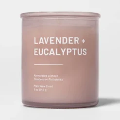 Glass Jar Lavender And Eucalyptus Candle - Threshold™ 10 Glass Jar Lavender And Eucalyptus Candle - Threshold™ -Finest Home Decoration GUEST 809cac14 c554 458a 8774 49a2f6be7e7b
