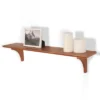 7.5" X 35" Mission Shelf With Bracket Honey Oak - InPlace 1 7.5" X 35" Mission Shelf With Bracket Honey Oak - InPlace -Finest Home Decoration GUEST 80dd4567 2dd1 464e 9407 ef94c6754843