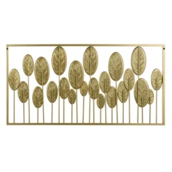Pendant Leaflets Metal Medallion Stemmed Leaves Wall Art Gold - StyleCraft 8 Pendant Leaflets Metal Medallion Stemmed Leaves Wall Art Gold - StyleCraft -Finest Home Decoration GUEST 83a76923 0263 407c a2d4 2a677240fdef