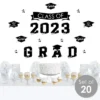 Big Dot Of Happiness Black And White Class Of 2023 Graduation Party Wall Decals Set Of 20 -Finest Home Decoration GUEST 842cb7b7 594e 4efb a0e7 a7ffdc2923a5