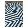 Navy Indoor/Outdoor Geometric Rug -Finest Home Decoration GUEST 84560660 851b 42c0 b4ab 3d5b0727b861