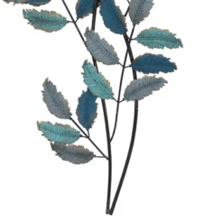 Metal Leaf Wall Decor With Gold Accent Blue - Olivia & May -Finest Home Decoration GUEST 84ada894 f2d7 4202 b4d0 26cd8a7bb4fc