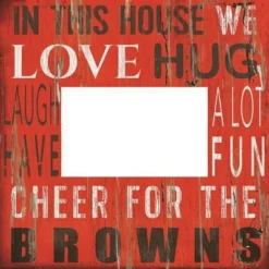NFL Fan Creations 10x10 In. This House Frame -Finest Home Decoration GUEST 86270f43 5b14 431b 9c17 3644a498f02e