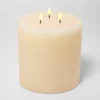 Pillar Vanilla Bean And Amber Candle - Threshold™ -Finest Home Decoration GUEST 87476304 2fa6 4b11 a158 0bce2c5f6235