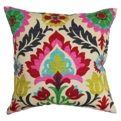 Pink Boho Throw Pillow - The Pillow Collection -Finest Home Decoration GUEST 87691c76 1b1e 4321 93c0 9b5fc5fad071