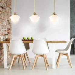 7.2" Adjustable Metal/Glass Kurtz Drop Pendant (Includes Energy Efficient Light Bulb) - JONATHAN Y -Finest Home Decoration GUEST 87781d15 4322 466d b07d 53ae37682a27