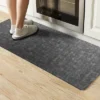 J&V TEXTILES Chess Embossed Anti-Fatigue Kitchen Floor Mat