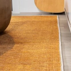 Demie Minimalist Graphic Circle Machine-Washable Area Rug - JONATHAN Y -Finest Home Decoration GUEST 88e15a22 09df 4603 b18d a5c933e61eb8