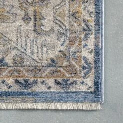 NuLOOM Hannah Distressed Traditional Medallion Fringe Area Rug -Finest Home Decoration GUEST 890252af e564 42e1 8ab8 34d28e598a8d