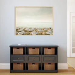 42" X 31" Seaside 4 (Beach) By Carina Okula Framed Wall Art Print Light Brown - Amanti Art -Finest Home Decoration GUEST 89030453 1eef 4ebc ac52 c827f8756f6b