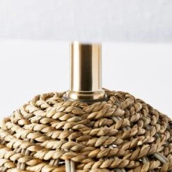 Large Seagrass Table Lamp (Includes LED Light Bulb) Natural - Threshold™ Designed With Studio McGee -Finest Home Decoration GUEST 8910b0d9 dd14 4b6d 9a8c 4dbdb1950677