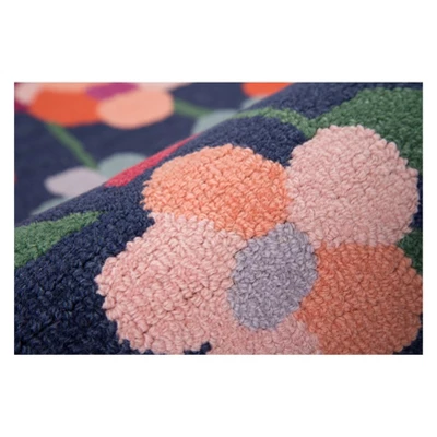 Newport Delia Floral Tufted Rug - Momeni 3 Newport Delia Floral Tufted Rug - Momeni