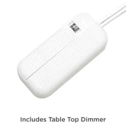 360 Lighting Simon Modern Table Lamps 25 1/2" High Set Of 2 Brushed Nickel With USB Charging Port And Table Top Dimmers White Fabric For Home Desk -Finest Home Decoration GUEST 8b0468f4 1ce9 4e33 b8bb 2d72cd996834