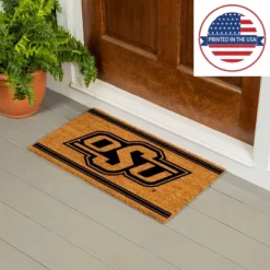 Evergreen Oklahoma State University Logo Turf Mat, Brown- 28 X 16 Inches Indoor Outdoor Doormat -Finest Home Decoration GUEST 8bb1bd2e 547c 4f41 9465 ef91b498711e