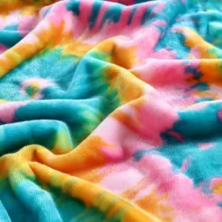 50"x70" Tie Dye Love Reversible Throw Blanket - Betseyville -Finest Home Decoration GUEST 8c3bed29 04c3 46a6 bcc9 695e6571d61c