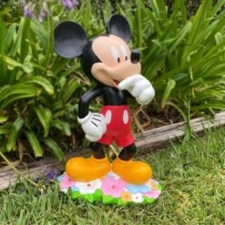 Disney 18" Mickey Mouse With Flowers Resin Statue 7 Disney 18" Mickey Mouse With Flowers Resin Statue -Finest Home Decoration GUEST 8d98f15e 07f5 4f23 b1d4 581e907b96c6