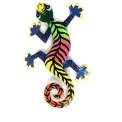 Global Crafts Colorful Gecko Haitian Steel Drum Wall Art, 13 Inch -Finest Home Decoration GUEST 8de3a952 fb5a 451f b237 4382246a9423