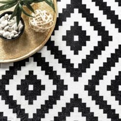 NuLOOM Kellee Machine Washable Modern Diamonds Area Rug -Finest Home Decoration GUEST 8e6d2903 f01e 4555 bca2 923caf7bb463