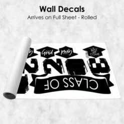 Big Dot Of Happiness Black And White Class Of 2023 Graduation Party Wall Decals Set Of 20 -Finest Home Decoration GUEST 8f7c196d 1c3c 4c1a b3ad 6d4fc09f8d92