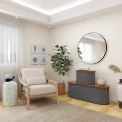 Set Of 4 Metal Sea Horse Speckled Wall Decors With Starfish Shell And Coral Designs Cream - Olivia & May -Finest Home Decoration GUEST 8f8b751a a589 4289 8bb3 8280a66a734a