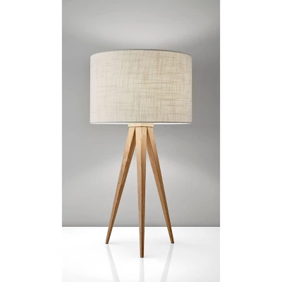 Director Table Lamp Natural - Adesso 4 Director Table Lamp Natural - Adesso - Image 2