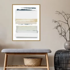 22" X 30" Boulevard II By PI Studio Framed Canvas Wall Art Gold - Amanti Art -Finest Home Decoration GUEST 8fbf9051 4347 4291 82d1 03cb1f8b782b