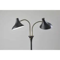 Ascot Floor Lamp Black - Adesso -Finest Home Decoration GUEST 8fde3221 c5a2 404b 9bc5 1eb3a2f7f4c2
