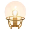 Old World Globe Glass Table Lamp Matte Gold - Lalia Home -Finest Home Decoration GUEST 906ff845 7356 41e3 9099 32b1c92dd4ed