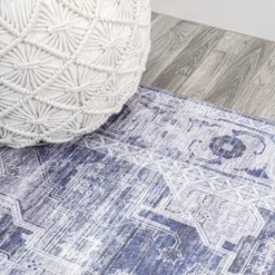 Alanya Ornate Medallion Washable Area Rug - JONATHAN Y -Finest Home Decoration GUEST 907d1be9 3ae1 447e b77d dfac7f6bdc33