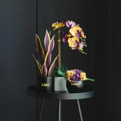 Forever Leaf LSU Artificial Snake, Orchid And Hydrangea Plants 3-Pack Bundle, Indoor Artificial Plant For Home Decor -Finest Home Decoration GUEST 90b84b4f 1c04 4088 96b7 d236397c8d83