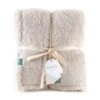 50"x60" 300 Recycled Fluffie Throw Blanket Light Brown - Berkshire Blanket & Home Co. -Finest Home Decoration GUEST 939c8d8f 7971 4be0 a0e0 780b46b98246