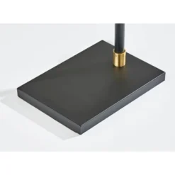 Derrick Floor Lamp Black With Brass Accents - Adesso -Finest Home Decoration GUEST 9402e675 5ffc 45a1 84cb acbf796ce6db