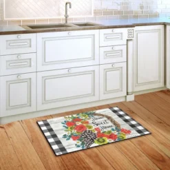 Geranium Wreath Summer Doormat Indoor Outdoor 30" X 18" Briarwood Lane 7 Geranium Wreath Summer Doormat Indoor Outdoor 30" X 18" Briarwood Lane -Finest Home Decoration GUEST 94b369f4 c2e6 4bb0 88c0 c52d137bc9ce