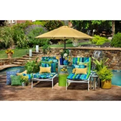 Outdoor/Indoor Herringbone Floor Pillow - Pillow Perfect® -Finest Home Decoration GUEST 94c73ed1 5bf7 403e 8f2c d0e624552c37