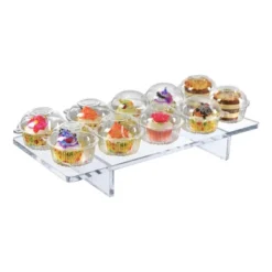 Azar Displays Clear Acrylic 22"W X 10"D X 3"H 1/2" Thick Deluxe Riser W/ Bumpers 11 Azar Displays Clear Acrylic 22"W X 10"D X 3"H 1/2" Thick Deluxe Riser W/ Bumpers -Finest Home Decoration GUEST 969475c3 f8e0 434a 9f37 1943e750fc38