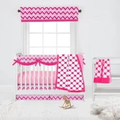 Bacati - MixNMatch Pink Throw Pillow -Finest Home Decoration GUEST 970131b0 0be7 4ce5 aeee 701e2df996a8