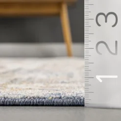 NuLOOM Hannah Distressed Traditional Medallion Fringe Area Rug -Finest Home Decoration GUEST 9a36013b 6866 48f3 86a5 9492121fbda3