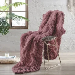 Modern Threads Chunky Knit Throw, 50 X 60, Reina. -Finest Home Decoration GUEST 9aefe918 1e1a 4132 ac87 ffdc8718740c