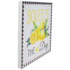 Northlight White And Black Gingham "Squeeze The Day" Decorative Lemon Wall Art 13.75" 5 Northlight White And Black Gingham "Squeeze The Day" Decorative Lemon Wall Art 13.75" -Finest Home Decoration GUEST 9b318db5 decb 47af 9bd8 40d0476a655d
