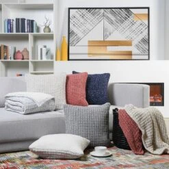 20"x20" Marled Sweater Knit Chenille Faux Shearling Reversible Throw Pillow Rose - Freshmint -Finest Home Decoration GUEST 9cc04155 30a3 4b0f af33 36d4dbfcb8fc