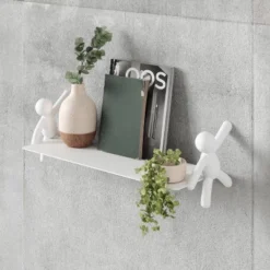 Buddy Floating Wall Shelf White - Umbra -Finest Home Decoration GUEST 9cc7d640 c642 4aeb b38a 50bc41173716