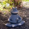 Northlight 11" Yoga Frog In Sukhasana Position Outdoor Garden Statue 1 Northlight 11" Yoga Frog In Sukhasana Position Outdoor Garden Statue -Finest Home Decoration GUEST 9d0475c4 c37e 419f a3d8 c01ce4091e73