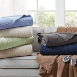 Knitted Electric Micro Fleece Bed Blanket - Beautyrest -Finest Home Decoration GUEST 9da26f99 e1fa 403d 8c5e 09e367bfbd7b