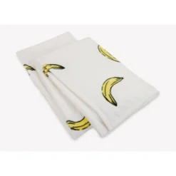 50"x60" Banana Throw Blanket Yellow/White - Mr. Kate -Finest Home Decoration GUEST 9e88d480 11bd 4928 a84d f2cac15d45bc