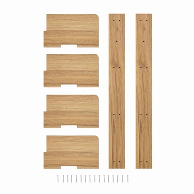 33" X 11.8" Alvar Corner 4 Tier Floating Ledge Column Wall Shelf - Danya B. 16 33" X 11.8" Alvar Corner 4 Tier Floating Ledge Column Wall Shelf - Danya B. - Image 14