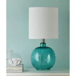 Glass Table Lamp Blue - StyleCraft -Finest Home Decoration GUEST a200a218 b5e1 4d0e 818a 2622f178700c