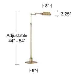 Regency Hill Jenson Traditional Pharmacy Floor Lamp 54" Tall Aged Brass Adjustable Swing Arm Metal Shade For Living Room Reading Bedroom Office 13 Regency Hill Jenson Traditional Pharmacy Floor Lamp 54" Tall Aged Brass Adjustable Swing Arm Metal Shade For Living Room Reading Bedroom Office -Finest Home Decoration GUEST a33a77b1 27ce 4468 8e6f bf18331fb548