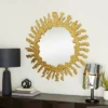 Contemporary Aluminum Starburst Wall Mirror – Olivia & May -Finest Home Decoration GUEST a41b479c 33a7 4a43 af8f 593e7f413ce8