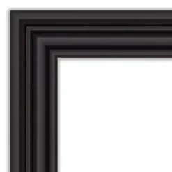 42" X 30" Non-Beveled Colonial Black Wall Mirror - Amanti Art -Finest Home Decoration GUEST a604ce4c a334 482d be6f 55a371eff055